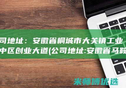 公司地址：安徽省桐城市大关镇工业集中区创业大道(公司地址:安徽省马鞍山市慈湖高新区笔架山路966号4栋)