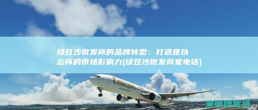 绿豆沙批发商的品牌转型：打造难以忘怀的市场影响力 (绿豆沙批发商家电话)