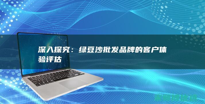 深入探究：绿豆沙批发品牌的客户体验评估
