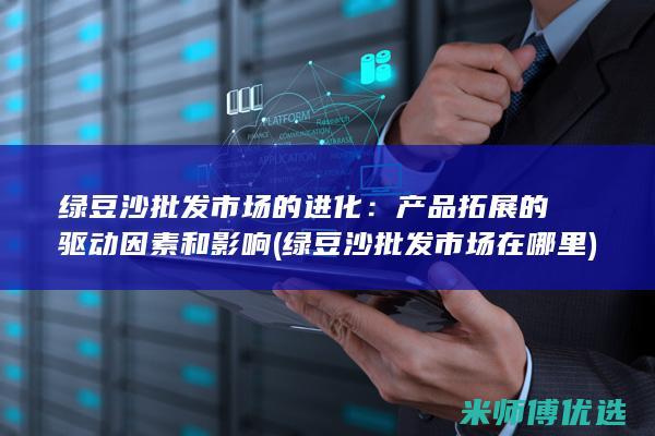 绿豆沙批发市场的进化：产品拓展的驱动因素和影响 (绿豆沙批发市场在哪里)