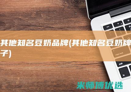其他知名豆奶品牌(其他知名豆奶牌子)