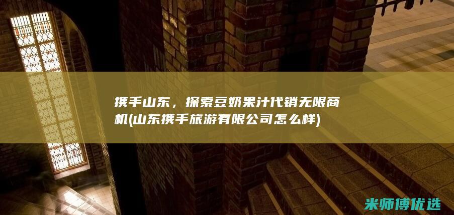 携手山东，探索豆奶果汁代销无限商机 (山东携手旅游有限公司怎么样)