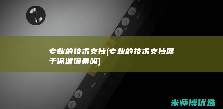 专业的技术支持(专业的技术支持属于保健因素吗)
