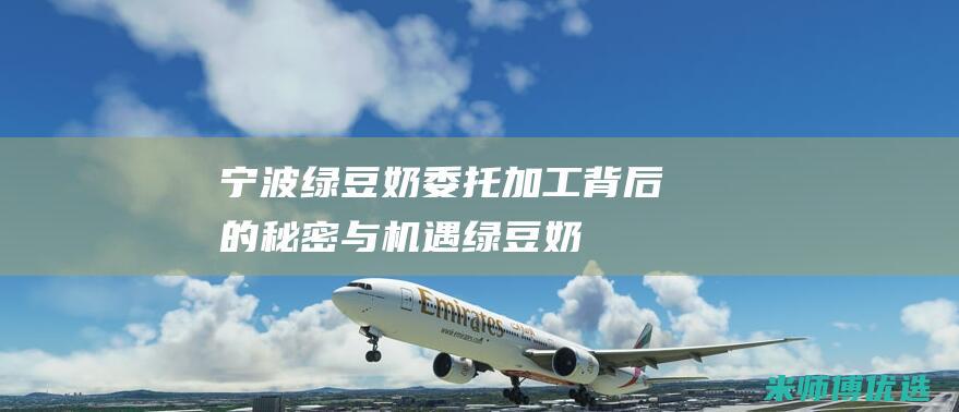 宁波绿豆奶委托加工：背后的秘密与机遇 (绿豆奶怎么做)