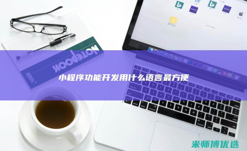 小程序功能开发用什么语言最方便