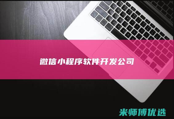 微信小程序软件开发公司