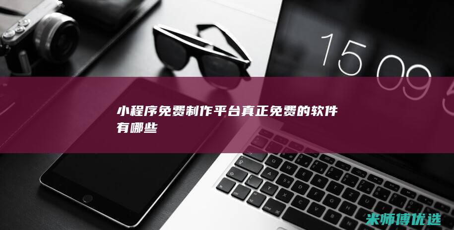 小程序免费制作平台 真正免费的软件有哪些