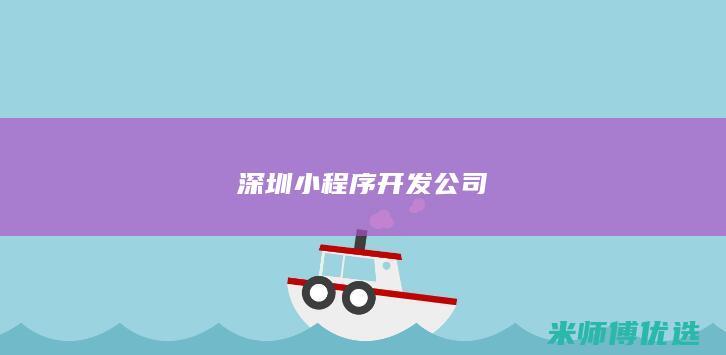 深圳小程序开发公司