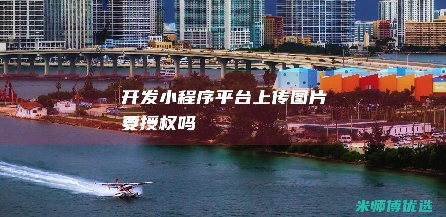开发小程序平台上传图片要授权吗