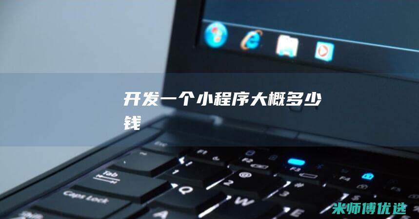 开发一个小程序大概多少钱