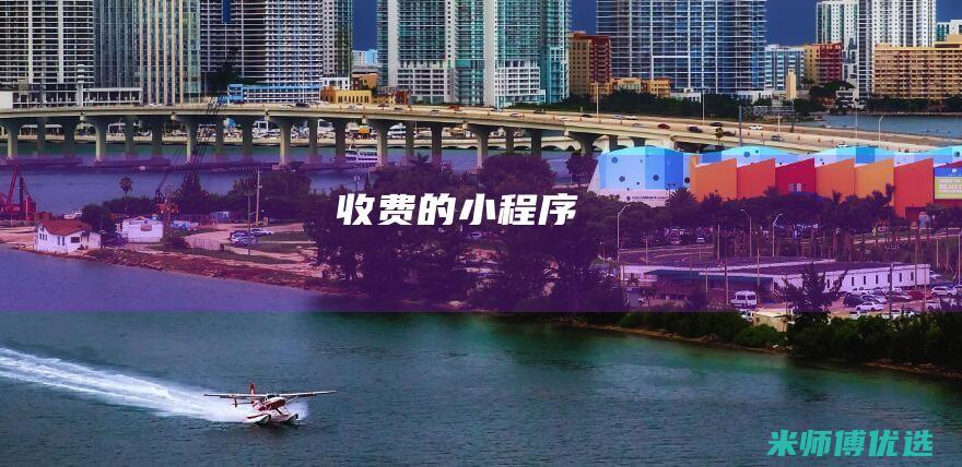 收费的小程序