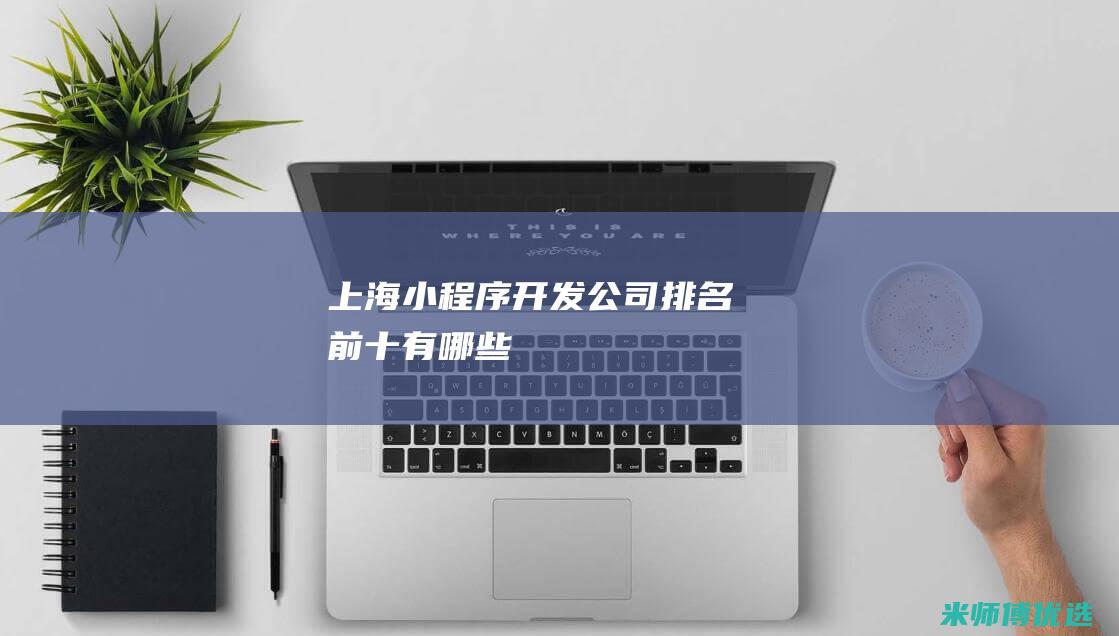 上海小程序开发公司排名前十有哪些