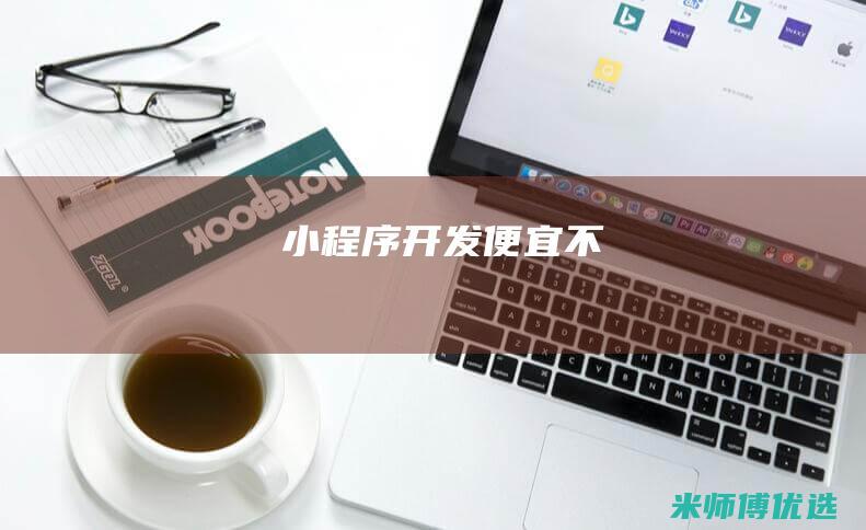 小程序开发便宜不