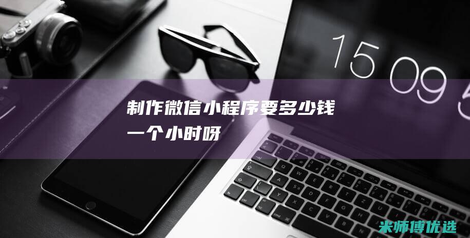 制作微信小程序要多少钱一个小时呀