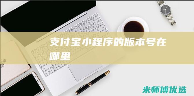 支付宝小程序的版本号在哪里