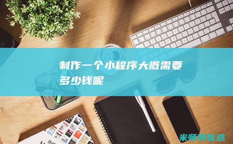 制作一个小程序大概需要多少钱呢