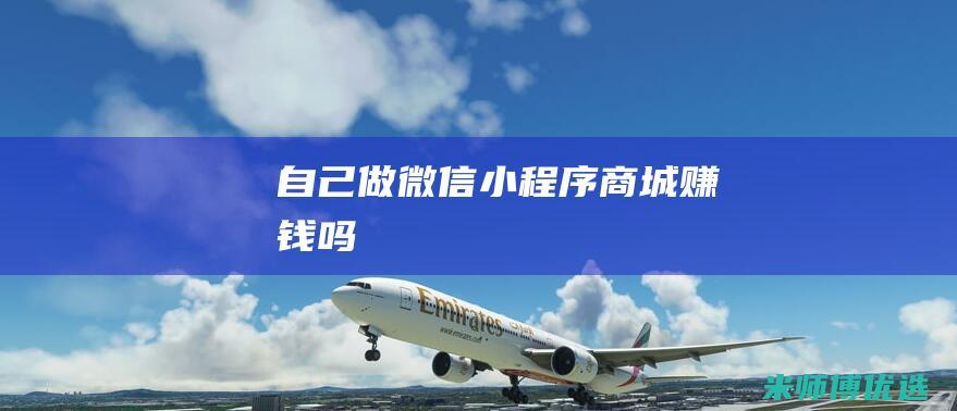 自己做微信小程序商城赚钱吗